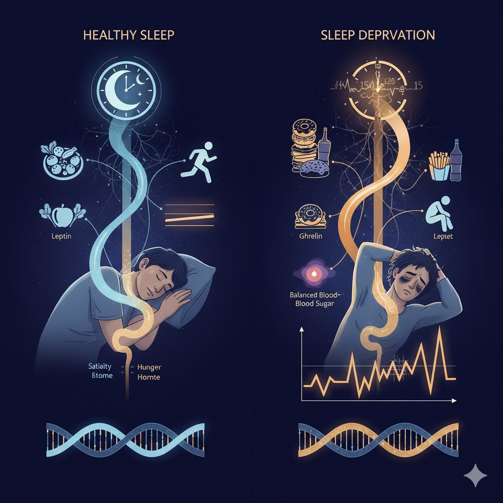 Sleep Deprivation and Its Hidden Effects on Appetite Regulation 2
