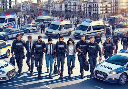 Spanish-Italian Mafia Connection Uncovered: Four Arrested in Madrid-Linked Operation