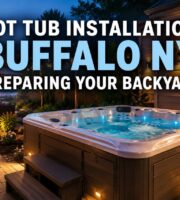 Hot Tub Installation Buffalo NY: Preparing Your Backyard
